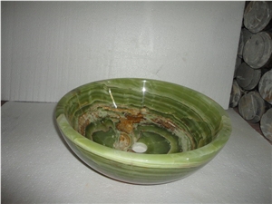 Afghan Green Onyx Sinks