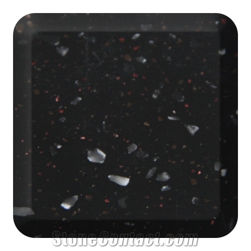 Pure Acrylic Solid Surface Quartz Stone Tile