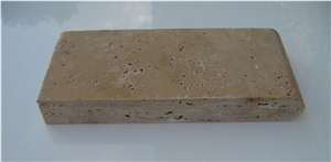 Noce Travertine Pool Coping, Brown Travertine