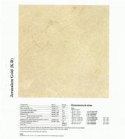 Jerusalem Cream Limestone Tiles, Israel Beige Limestone
