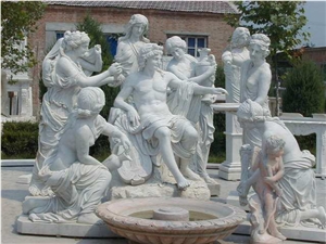 White Marble Sculpture