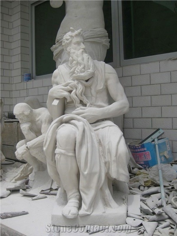 White Marble Sculpture