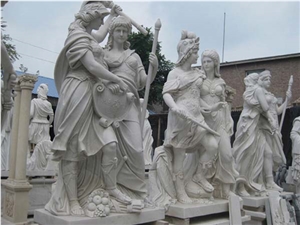 White Marble Western Sculpture