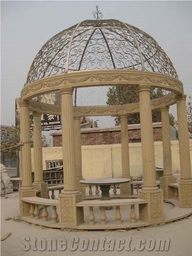 Yellow Marble Gazebo