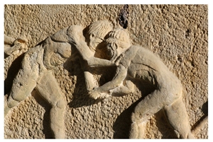 Tepexi Fiorito Limestone Embossment,High Relief , Beige Limestone
