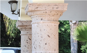 Lavander Cantera Stone Columns