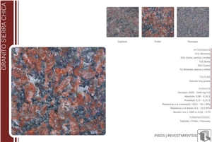 Rojo Sierra Chica Granite Slabs, Argentina Red Granite