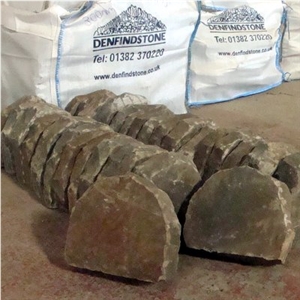 Brown Sandstone Cobble Stone