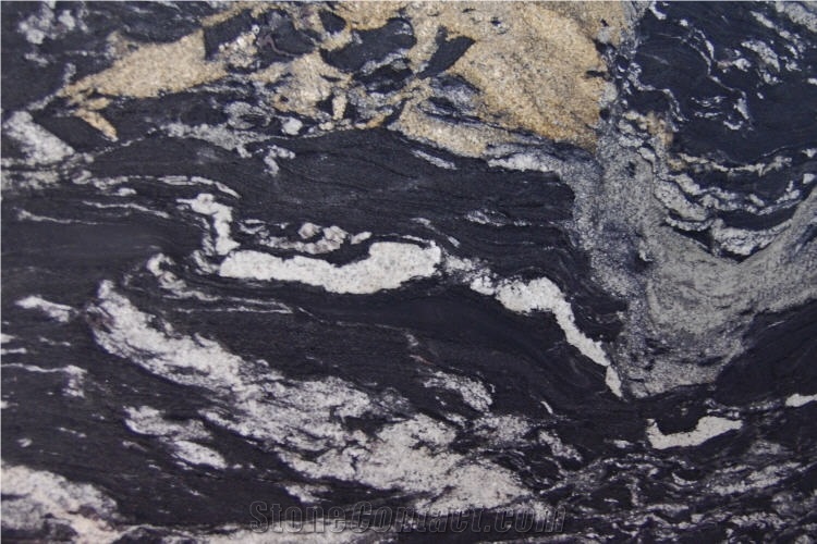 Karma Granite Tiles, Brazil Black Granite