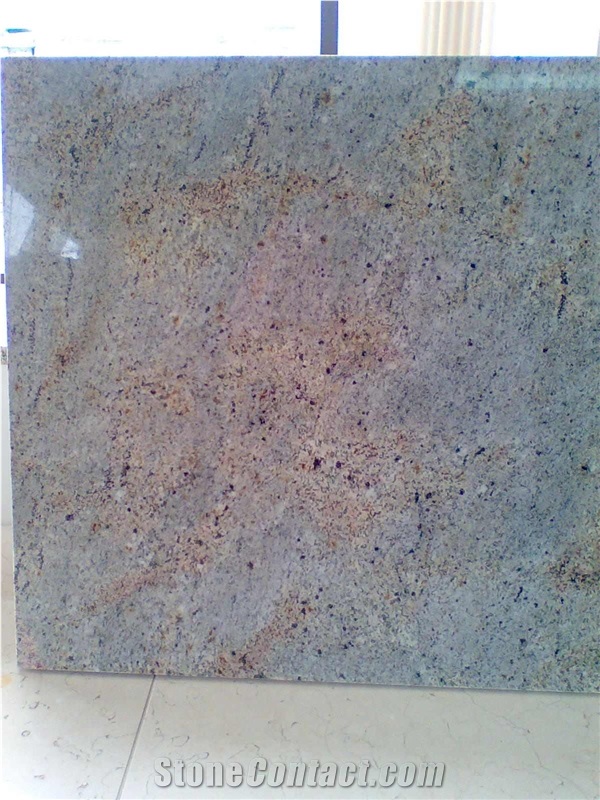 Royal Segovia Granite Slab, Brazil Black Granite