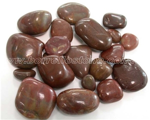 Polished Pebble, Yellow Pebble Stone, Natural Stone Yellow Onyx Polished Pebble