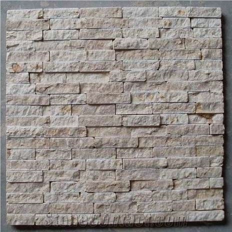 Giallo Atlantide Chiaro Mosaic, Giallo Atlantide Beige Limestone Mosaic