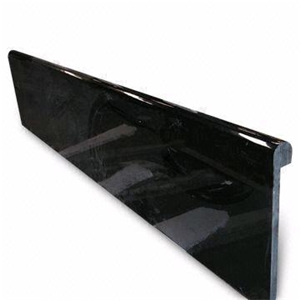 Shanxi Black Granite Kitchen Countertop/Worktop, Black Granite Kitchentop