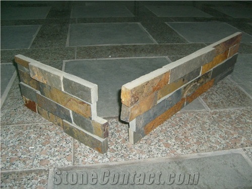 China Rust Slate Cultured Stone