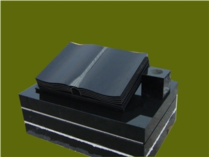 Hebei Black Granite Tombstone