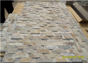 Beige Quartzite Ledge Stone ,Wall Cladding Beige Quartzite Ledge Stone ,Wall Cladding