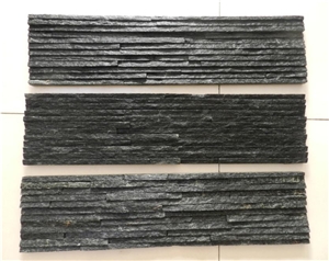 Black Quartzite Cultured Stone