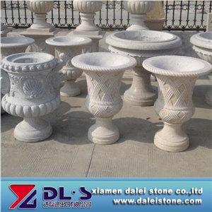 Garden Stone Flowerpot