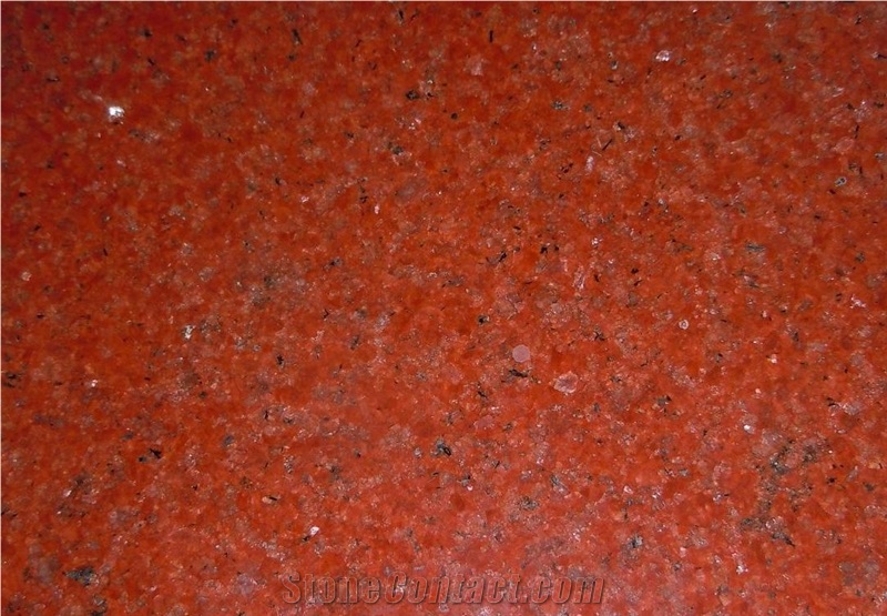Dyed Red Granite