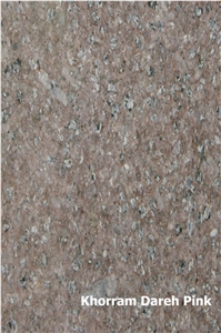 Khorram Dare Pink Granite Tiles & Slabs, Pink Granite Iran Tiles & Slabs