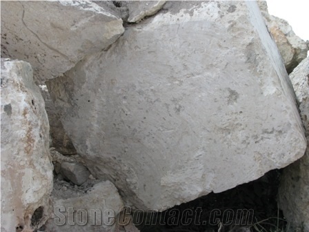 Coral Stone Blocks, Dominican White Coral Stone Rough Blocks