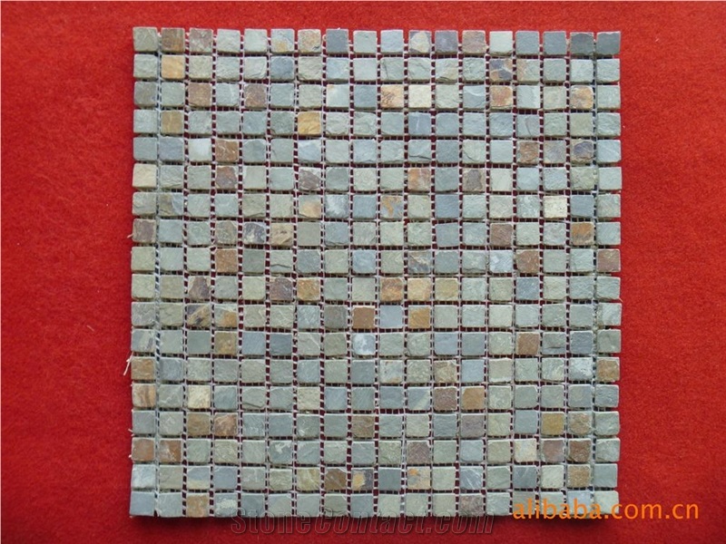 Green Slate Mosaic