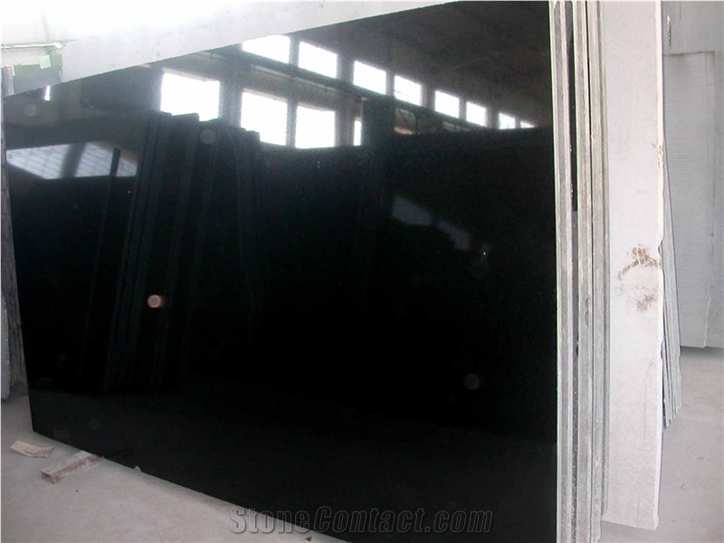 Absolute Black Granite Slabs & Tiles