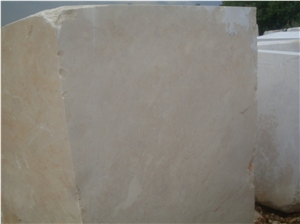 Moon Cream Beige Marble Block