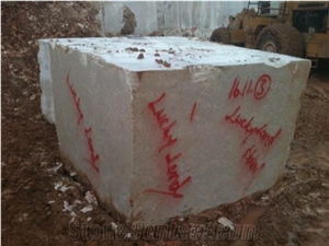 Beige Marble Block