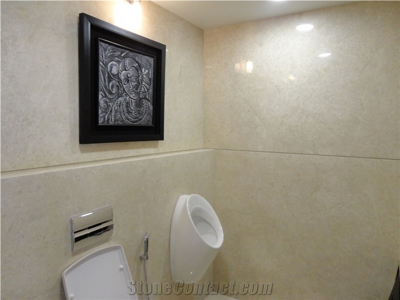Crema De Novo Marble Tile, Turkey Beige Marble