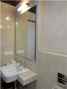 Crema De Novo Marble Tile, Turkey Beige Marble