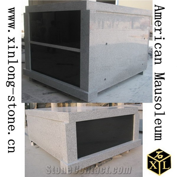 Grey Granite Mausoleum, Columbarium