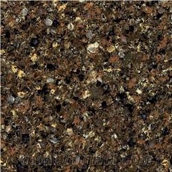 N-2219 Blcak Brown Quartz Stone