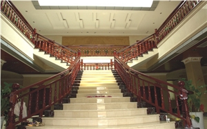 Multicolor Red Granite Step, Granite Stairs and St