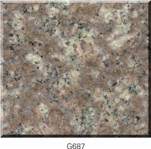 Peach Red Granite G687 Granite Tiles,Slab Peach Red Granite G687 Granite Tiles,Slab