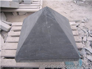 China Blue Stone Pillar Pier Caps, Quoins