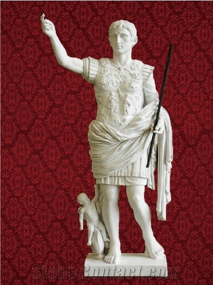 White Marble Sculpture