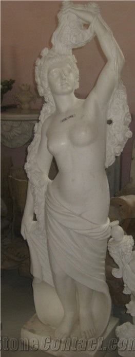 White Marble Sculpture