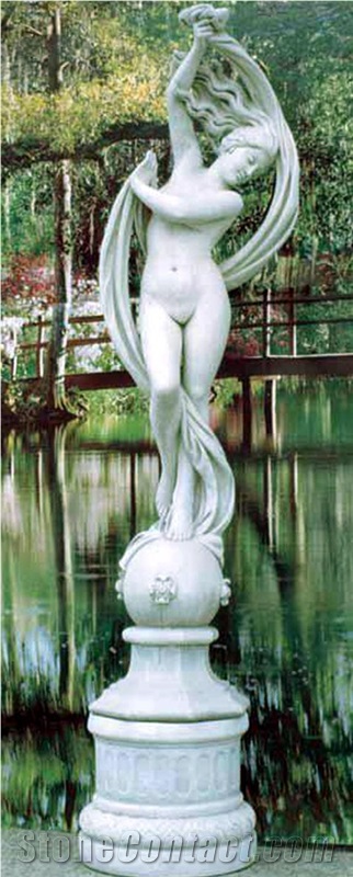 White Marble Sculpture