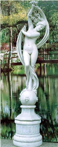 White Marble Sculpture