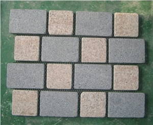 Granite Net Pasted Pavers
