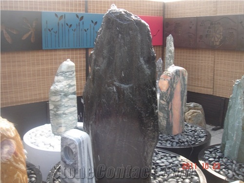 Black River Stone Fountain