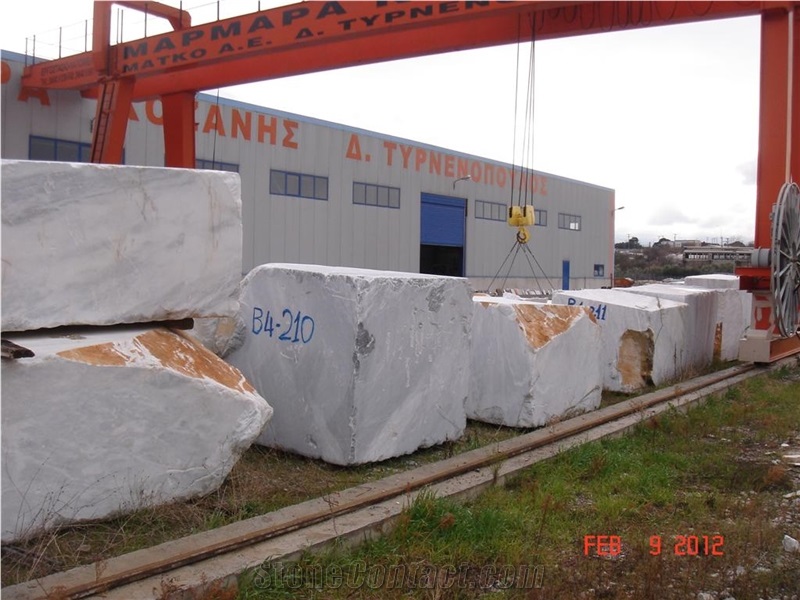 Antigone Marble Block, Greece White Marble