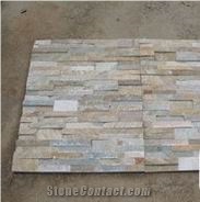 Black Slate Stacked Stone
