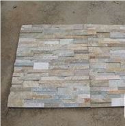 Black Slate Stacked Stone