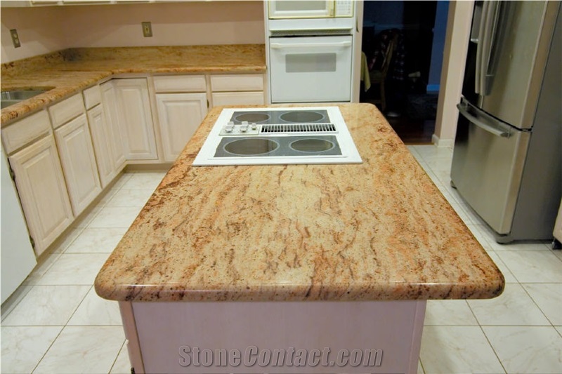 Golden Granite Countertops, Yellow Granite Countertops