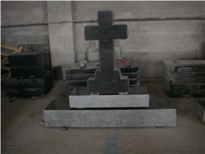 Beida Green Granite Cross Tombstone Beida Green Granite Cross Tombstone