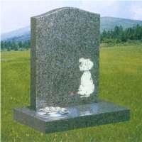 Grey Granite Pet Tombstone