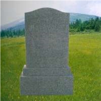 Japanese Style Granite Tombstone, Grey Granite Japanese, Korean