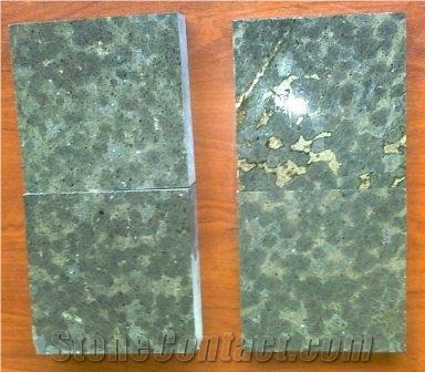 Diabase Cobble Stone, Green Granite